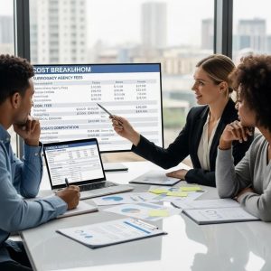 What are the surrogacy costs and how transparent are they