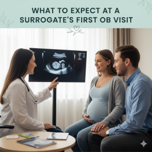 What to Expect at a Surrogate’s First OB Visit