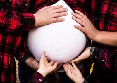 Melissa sharing a moment from her BabyTree surrogacy journey