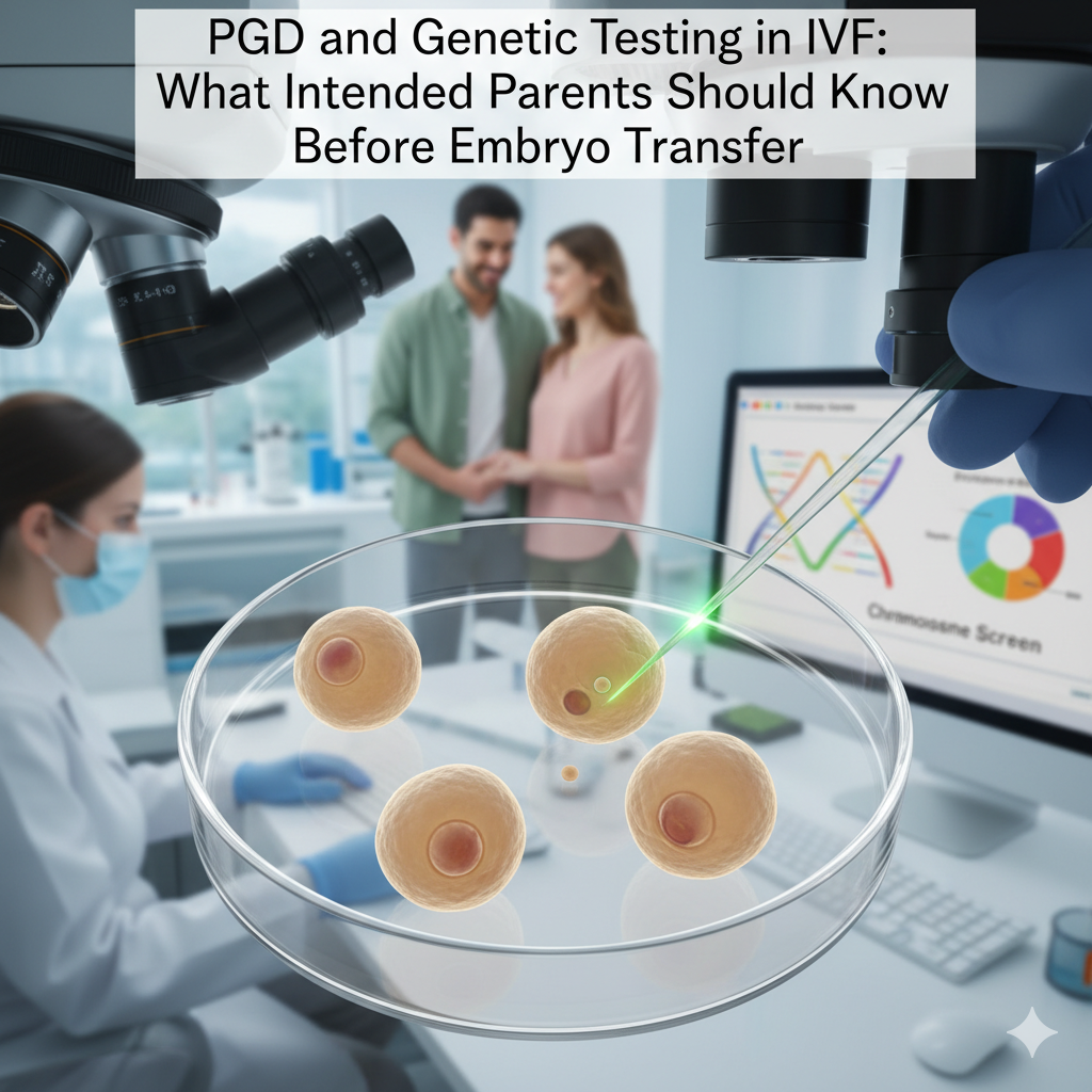 Babytree Surrogacy helps families understand IVF and genetic testing, showing how science guides safe embryo choices for healthy babies. babytree